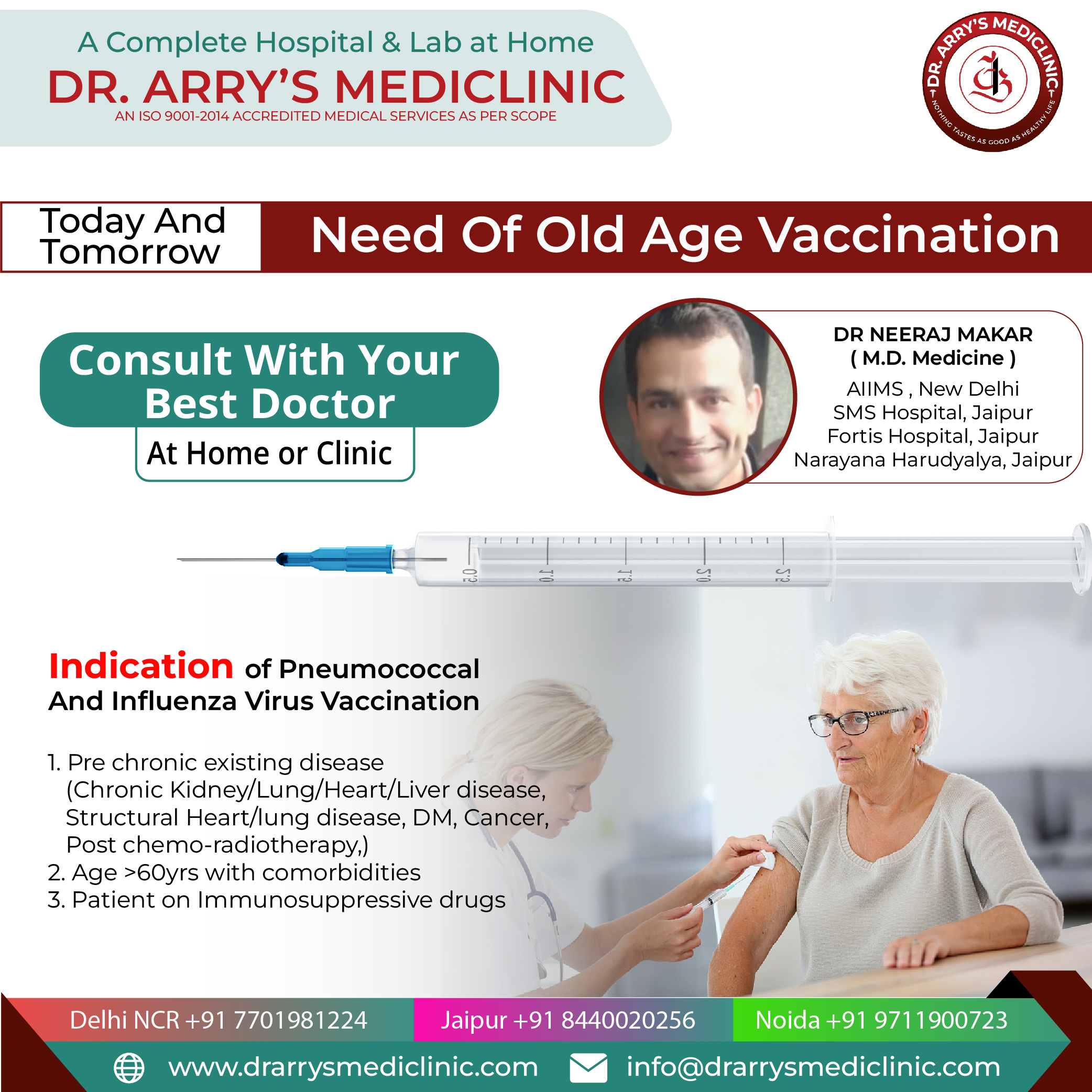 Vaccination- Dr.Arry's Mediclinic